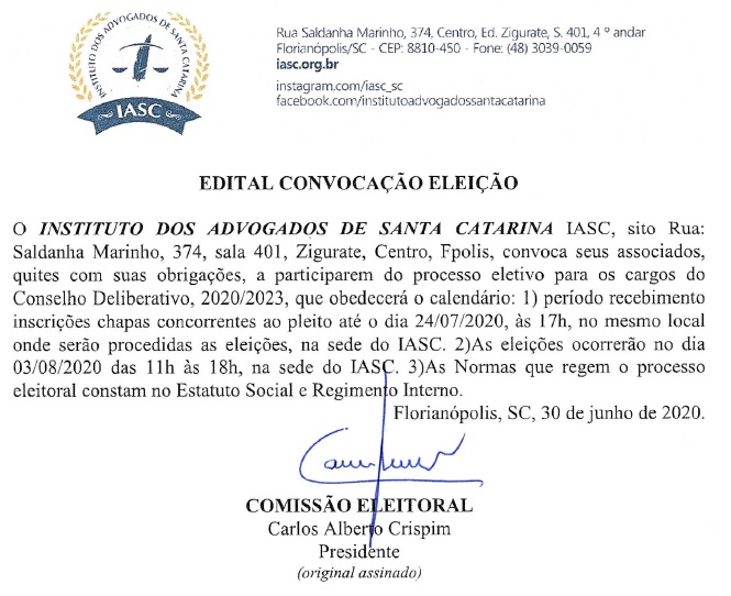 EDITAL DE CONVOCAÇÃO